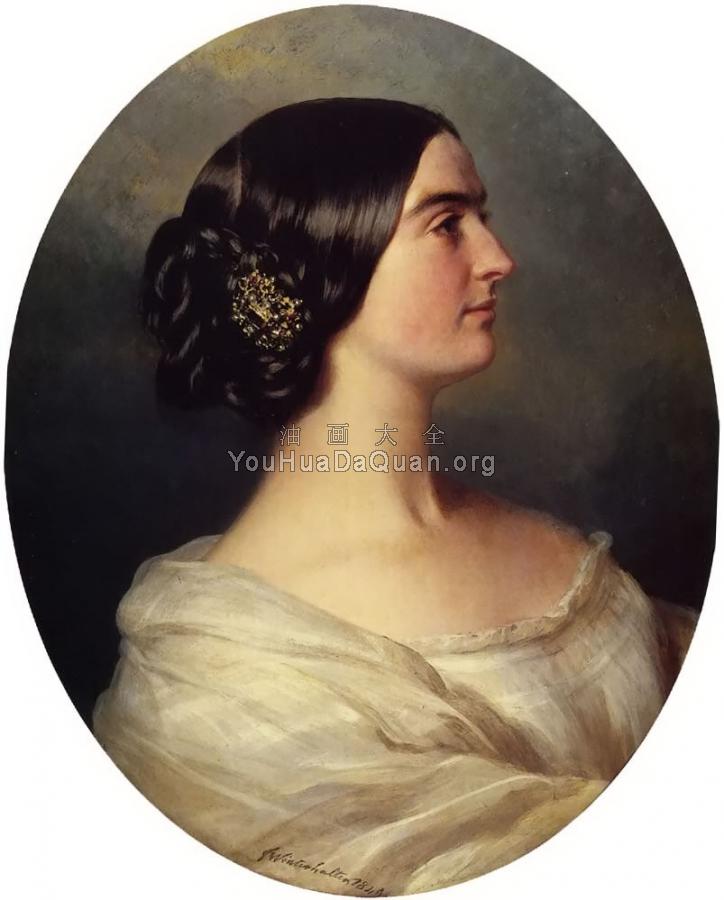 Charlotte Stuart Viscountess Canning - 弗朗兹·夏维尔·温特哈特